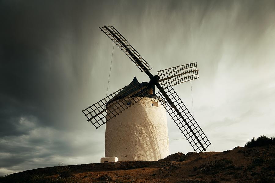 Windmill #1 Photograph by Songquan Deng