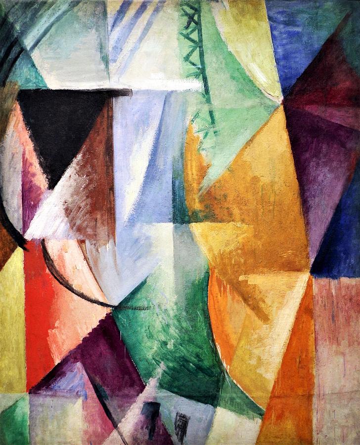  Window Painting by Robert Delaunay