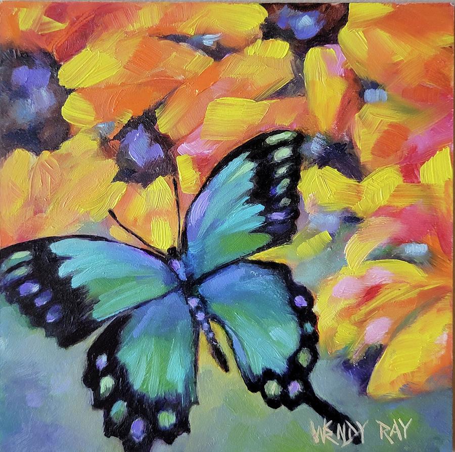 Wings of Spring #1 Painting by Wendy Ray