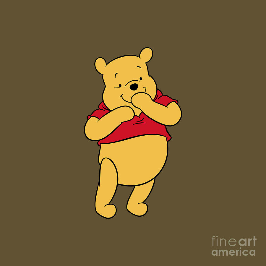 Winnie The Pooh Drawing by Rafid Galih Adriansyah - Fine Art America