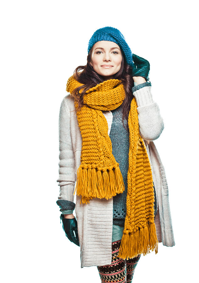 Winter fashion woman #1 Photograph by Izusek