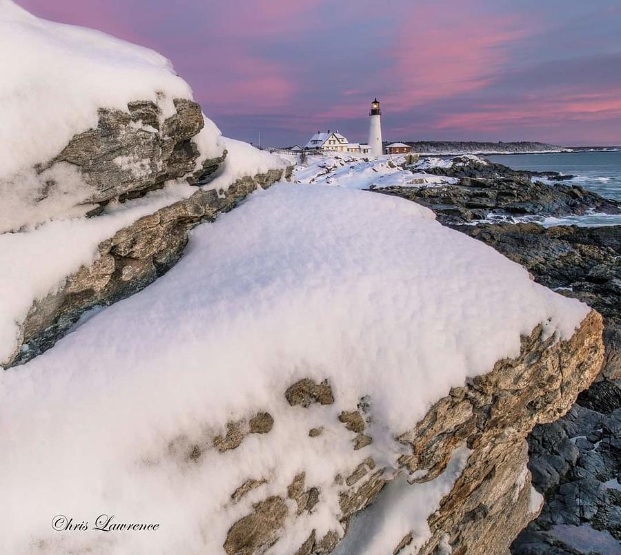 Winter In Maine Photograph By Marie Poissant Fine Art America