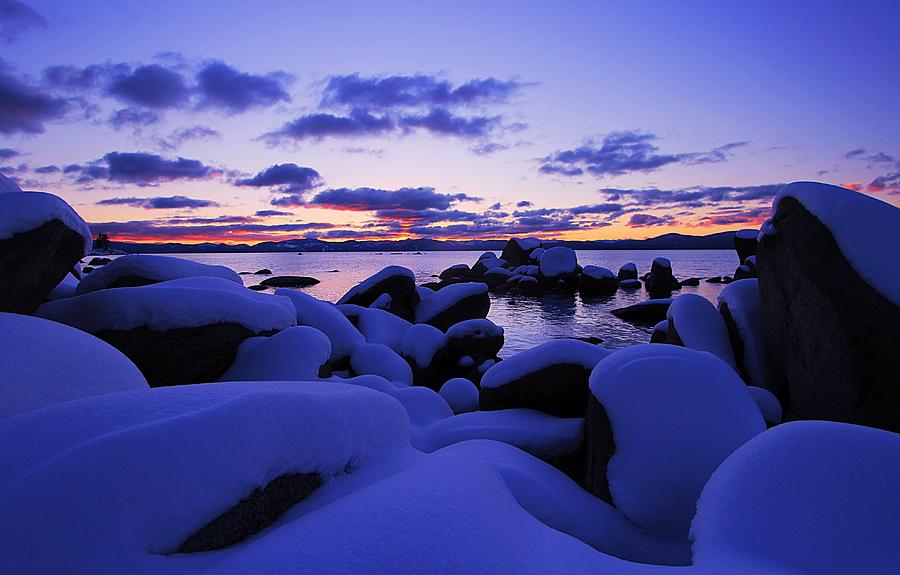 Winter Sunset  #1 Photograph by Sean Sarsfield