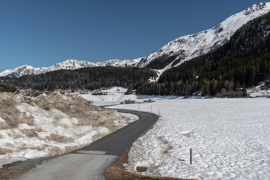 Winter Coats Davos Switzerland Winter Wonderland In Davos In Switzerland Photograph By Robert Buchel