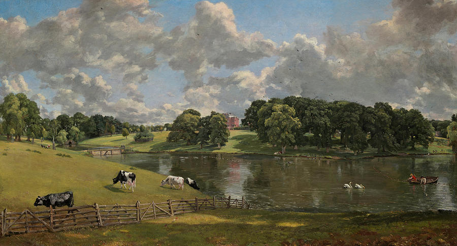 Wivenhoe Park Essex, 1816 #1 Painting by John Constable