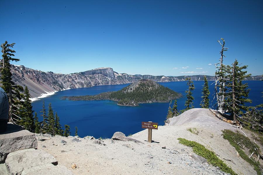 Wizard Island in Crater Lake #2 Photograph by Walt Sterneman