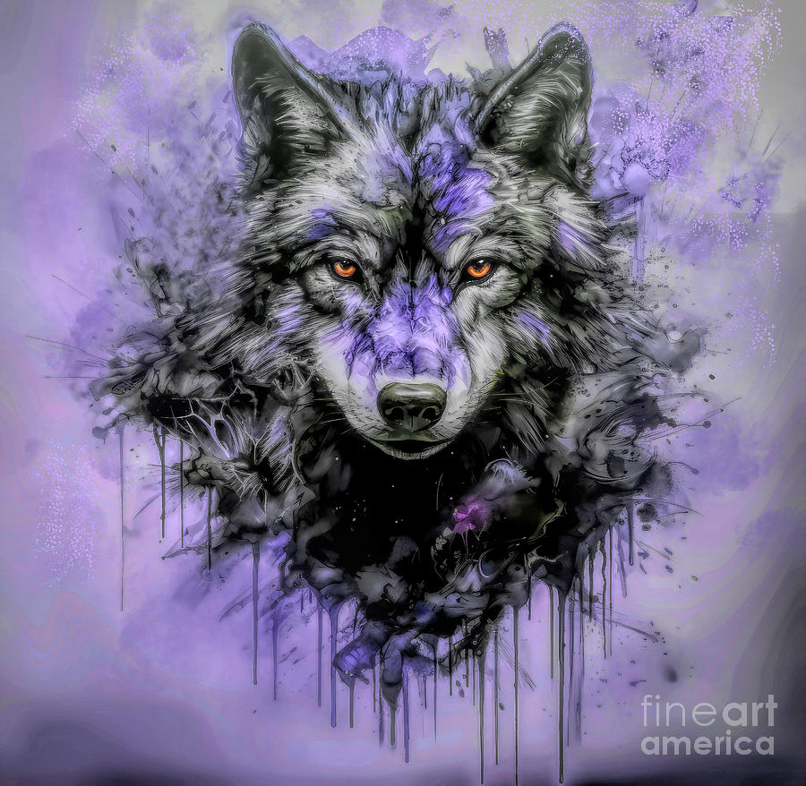 Wolf #1 Digital Art by Jim Hatch