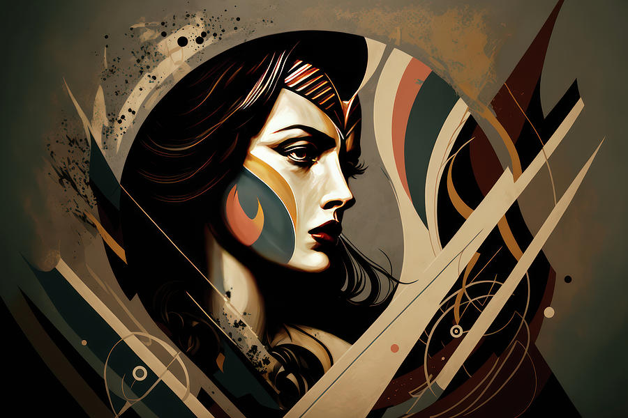 Wonder Woman concept art image Photograph by Matthew Gibson - Fine Art ...