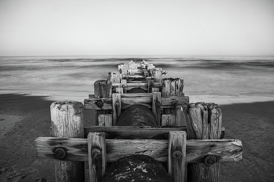 Wooden Beach Structure Photograph By Dathan Hylton 