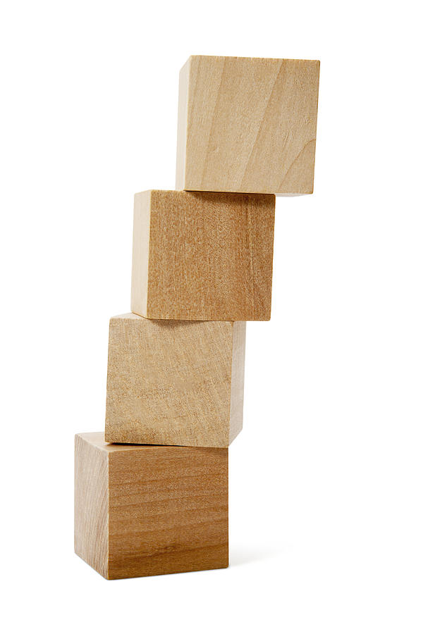 Wooden blocks #1 Photograph by T_kimura