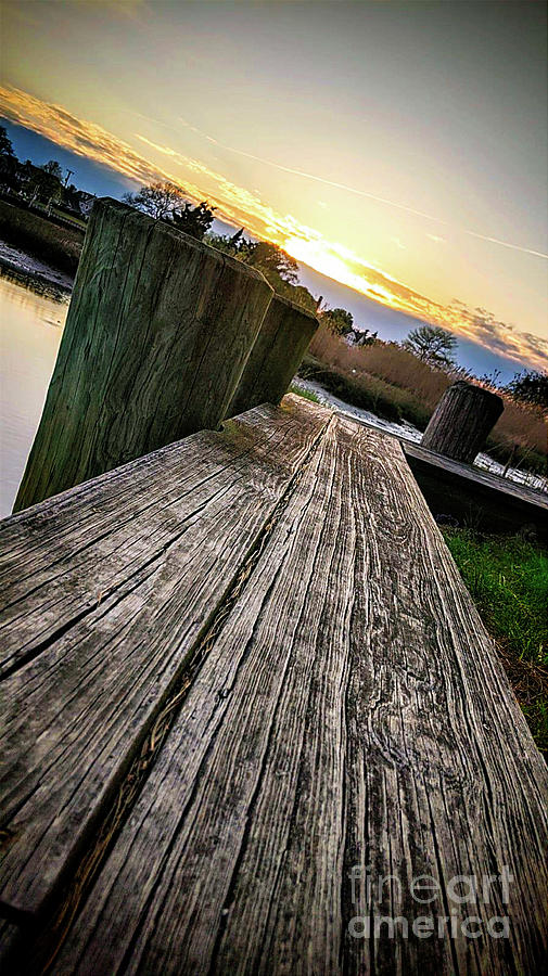 Wooden Dock #1 Photograph by Doc Braham
