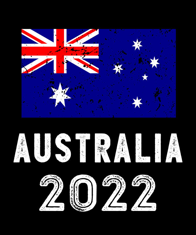 World australia Football Gift 2022 Digital Art by Qwerty Designs - Pixels