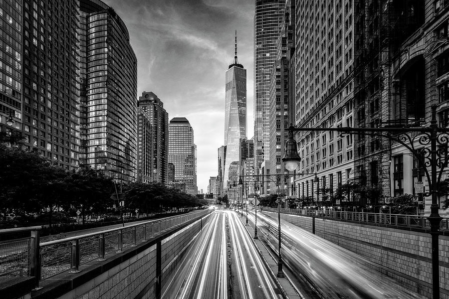World Trade Center NYC Rush #1 Photograph by Susan Candelario