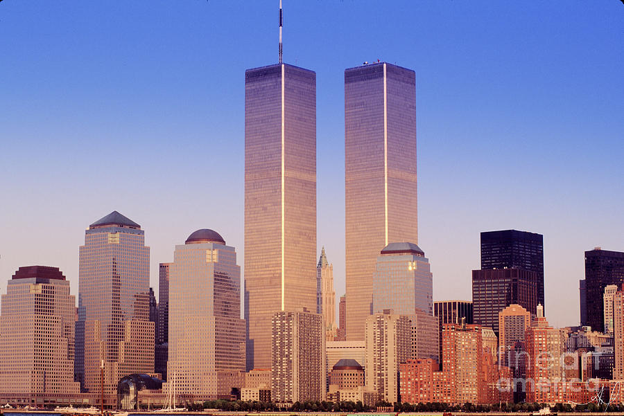 World Trade Center Twin Towers New York City #1 Photograph by Antonio Martinho