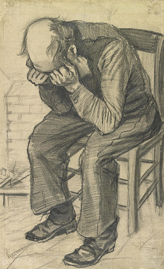 Worn Out #1 Drawing by Vincent van Gogh
