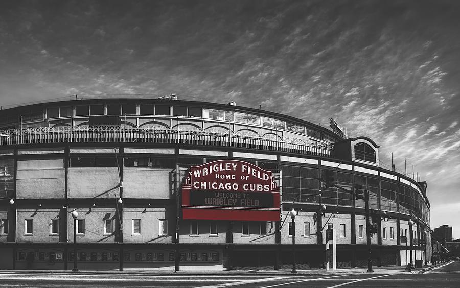 Wrigley Field - Home of the Chicago Cubs Photograph by Mountain Dreams ...