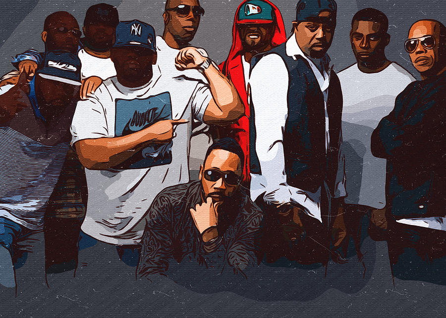 Wu-Tang Clan Artwork Painting by New Art