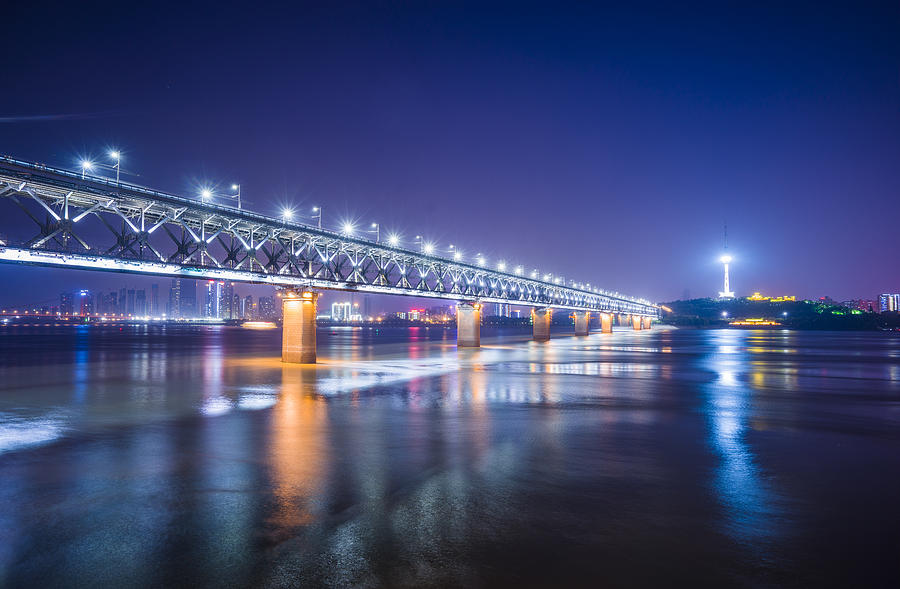WuHanYangtze River Bridge #1 Photograph by Real444