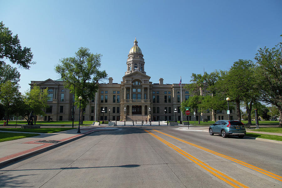 Wyoming state capitol building in Cheyenne Wyoming #1 Photograph by Eldon McGraw