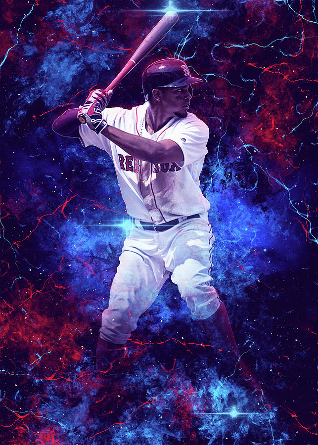 Xander Bogaerts Digital Art By Yoyo Di