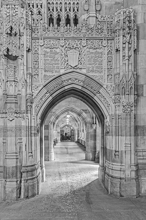 Yale University Cloister  #1 Photograph by Susan Candelario