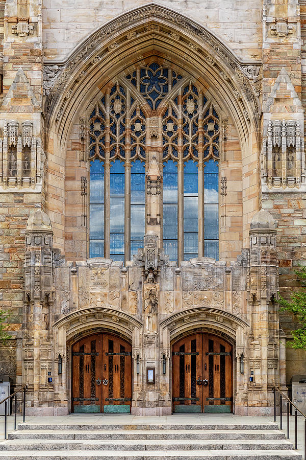 Yale University Sterling Library II  Photograph by Susan Candelario