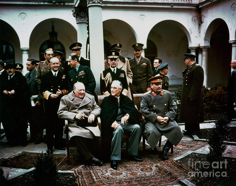 Yalta Conference 1945 Photograph