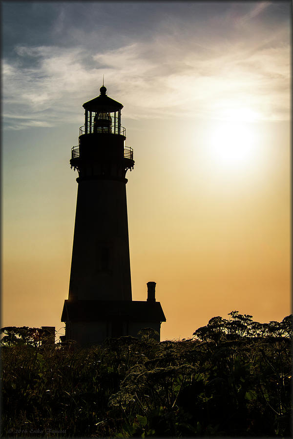Yaquina Lighthouse #1 Photograph by Erika Fawcett