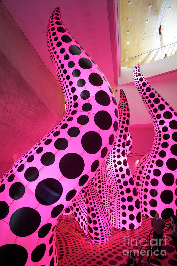 Yayoi Kusama exhibition a35 Photograph by Vladi Alon | Fine Art America