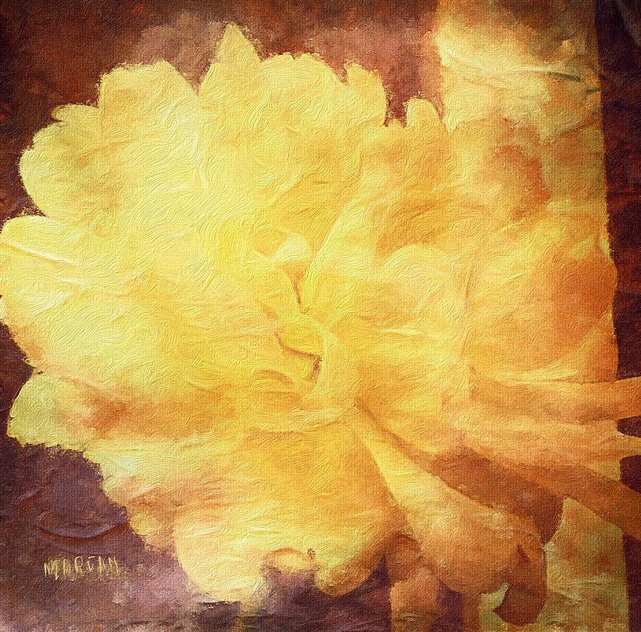 Yellow Rose  #2 Digital Art by Mariam Bazzi