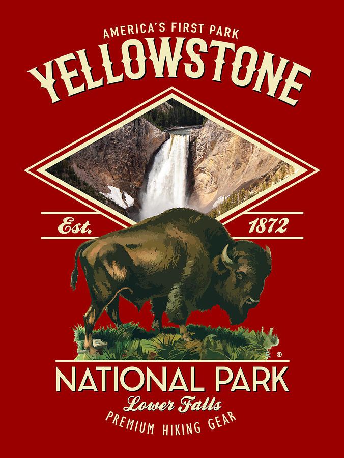Yellowstone National Park #2 Digital Art by Gary Grayson