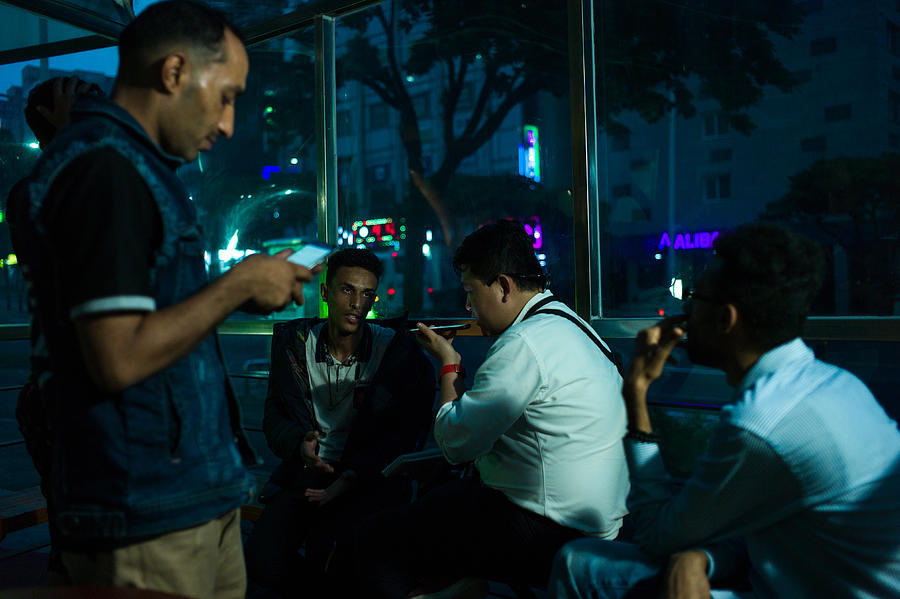 Yemeni refugees in Jeju island, South Korea Photograph by NurPhoto Yemeni refugees in Jeju island, South Korea Photograph by NurPhoto