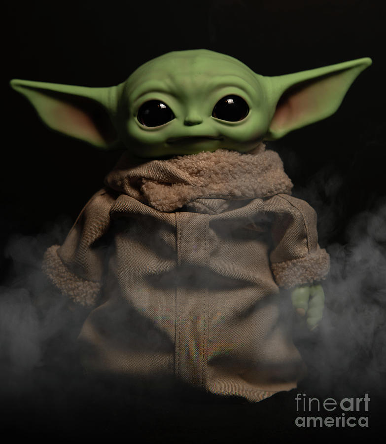 Star Wars Mixed Media - Yoda #1 by Baltzgar