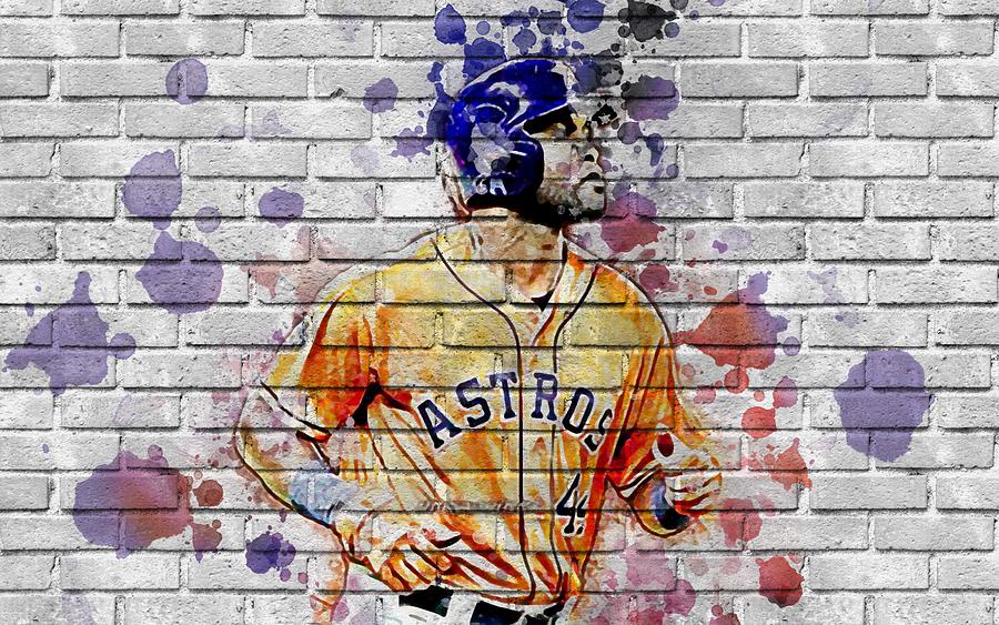 Yordan Alvarez Art Mlb Houston Astros Baseman Baseball Yordan Ruben