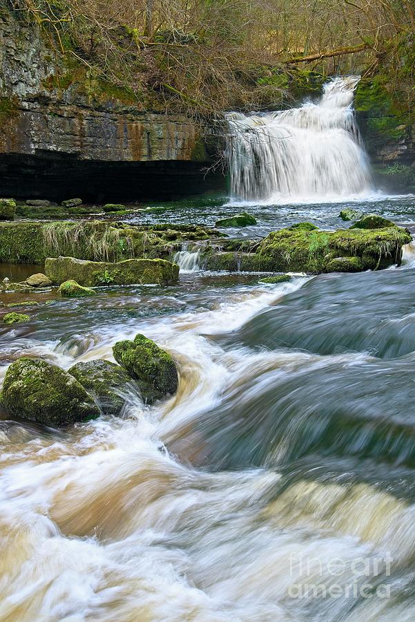 Yorkshire Dales Waterfall #1 Photograph by Martyn Arnold