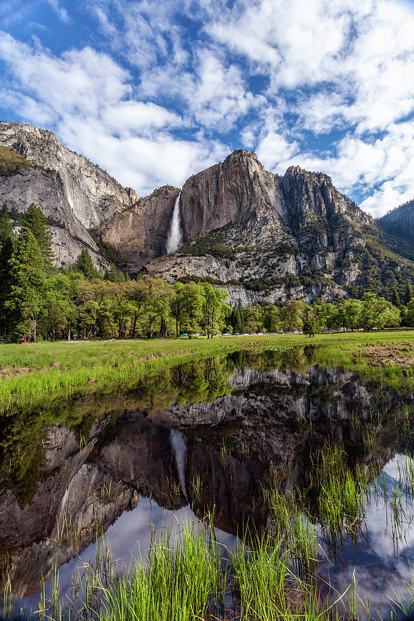 Yosemite Falls Reflections Photograph