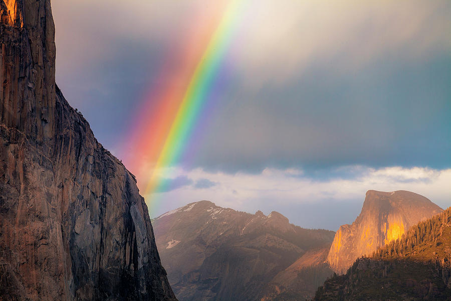 Yosemite Rainbow #2 Photograph by Andrew Soundarajan