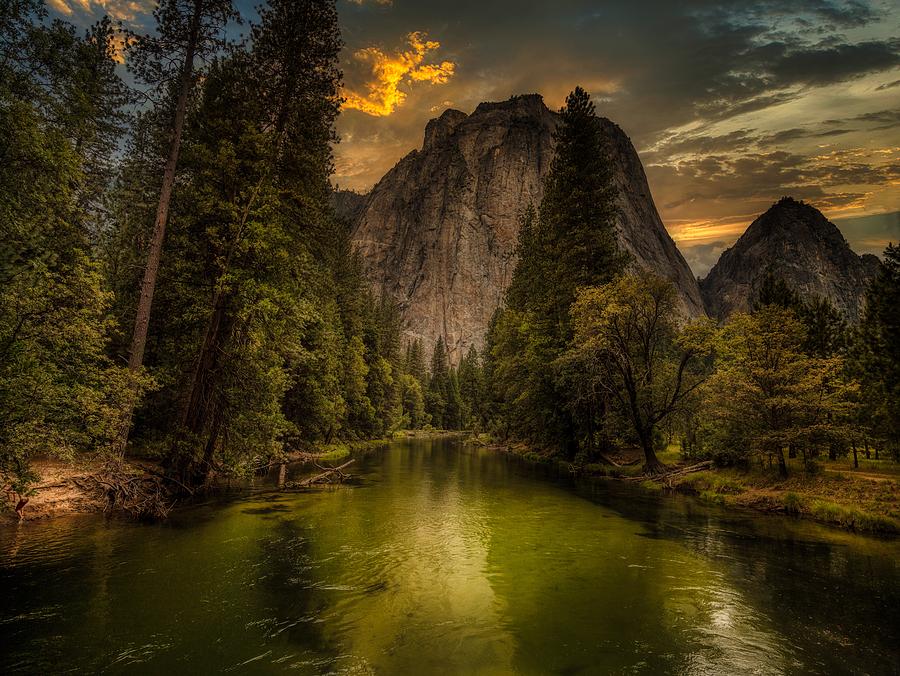 Yosemite Serenity At Sunset #1 Photograph by Mountain Dreams