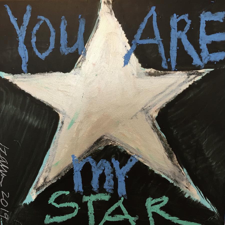 You Are My Star #1 Mixed Media by Lynda Zahn