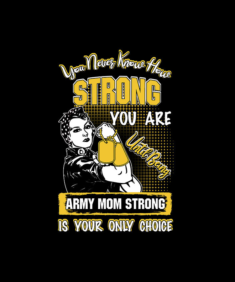 Army mom shops