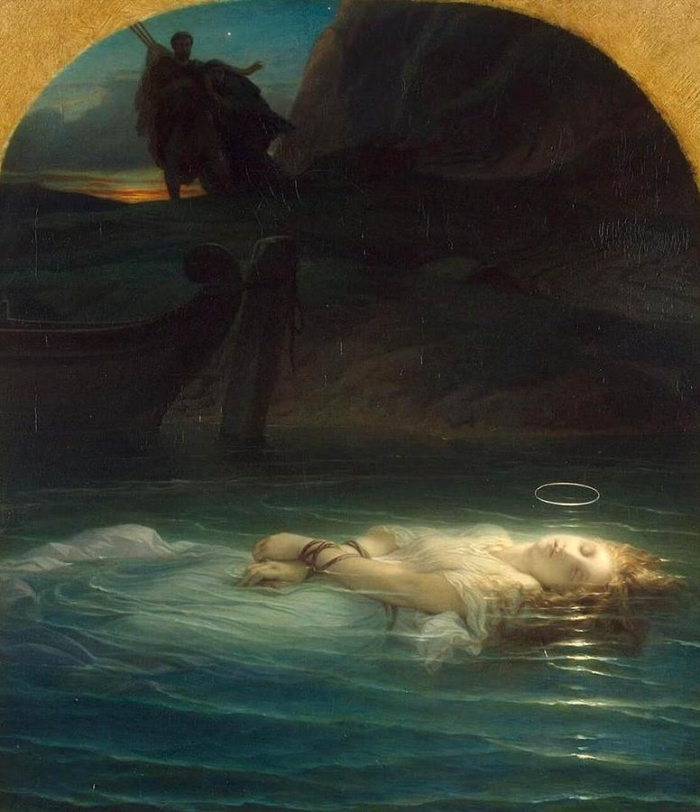 Young Christian Martyr #1 Painting by Paul Delaroche - Fine Art America