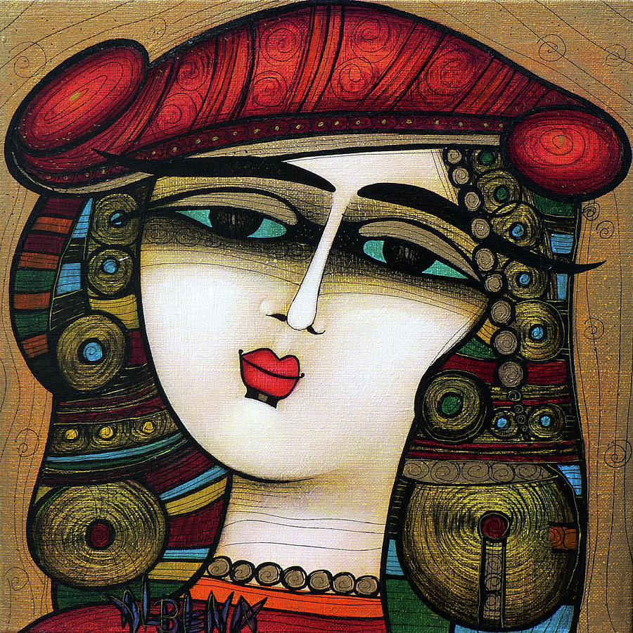 Young girl Painting by Albena Vatcheva