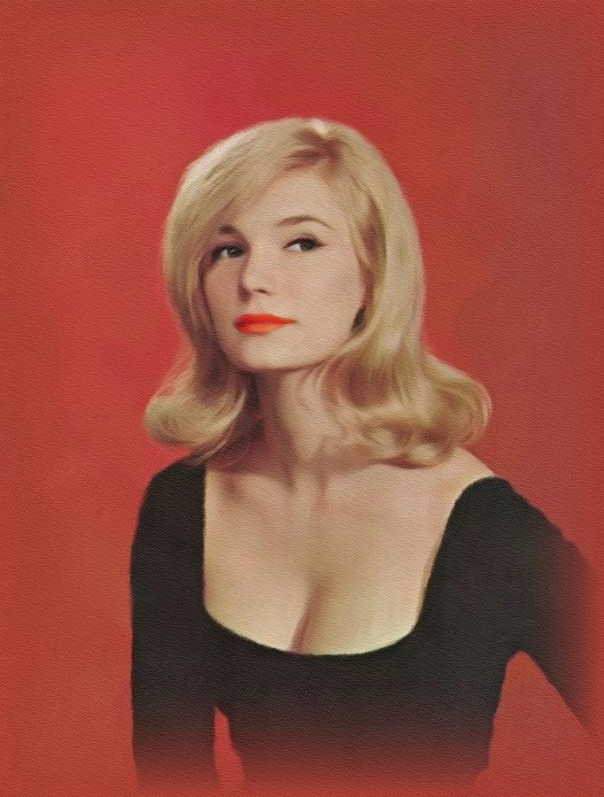 Yvette Mimieux, Actress Painting