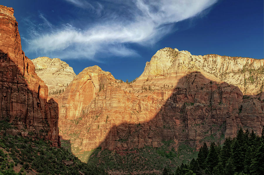 Zion National Park In Utah #1 Photograph by Jim Vallee