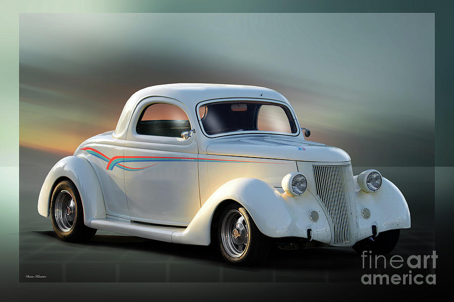 1936 Ford Deluxe Coupe Photograph by Dave Koontz - Pixels