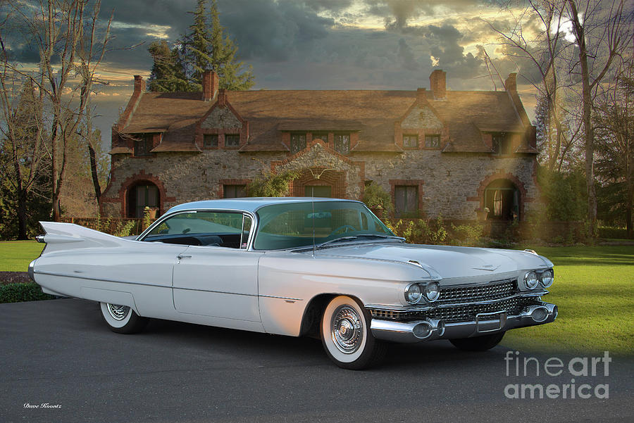 1959 Cadillac Coupe DeVille #10 Photograph by Dave Koontz