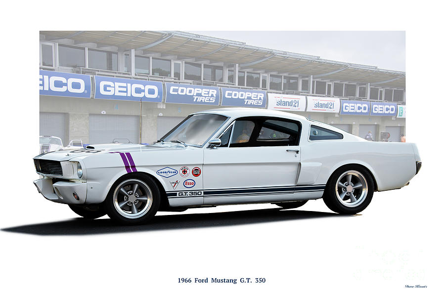 1966 Ford Mustang GT350 #10 Photograph by Dave Koontz