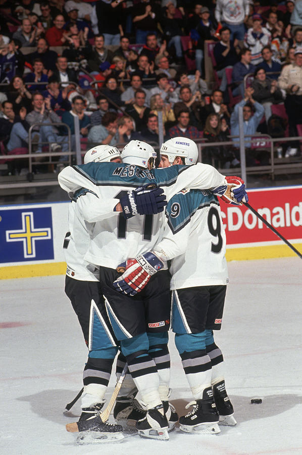 1994 45th NHL All-Star Game: Western Conference v Eastern Conference #10 Photograph by B Bennett