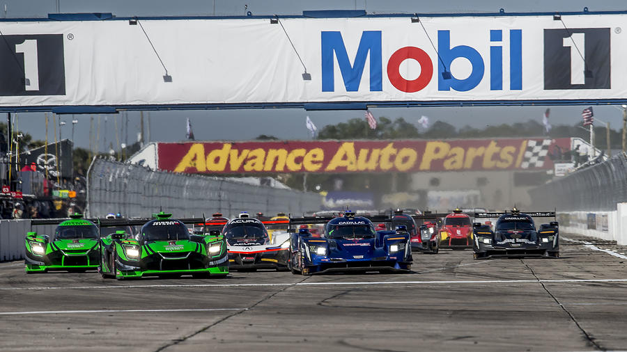 66th Annual Mobil 1 Twelve Hours of Sebring presented by Advance Auto Parts #10 Photograph by Brian Cleary