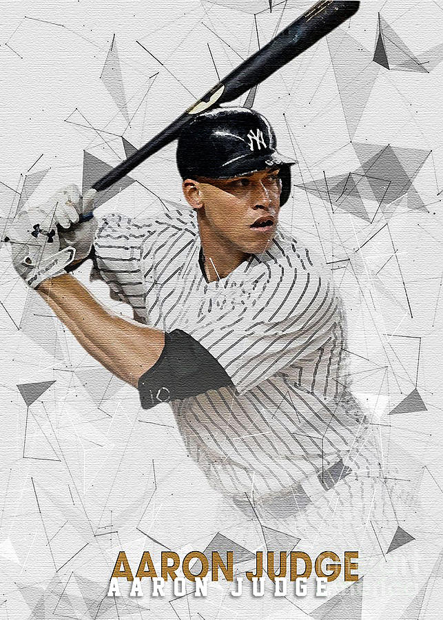 Aaron Judge Painting by Denise Izatt